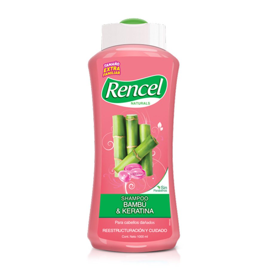 Imagen de Shampoo rencel bambu&keratina 1000ml