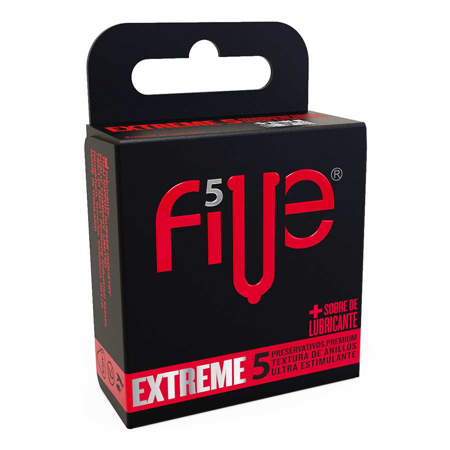 Imagen de  Preservativo FIVE Extreme 103992 5 unidades