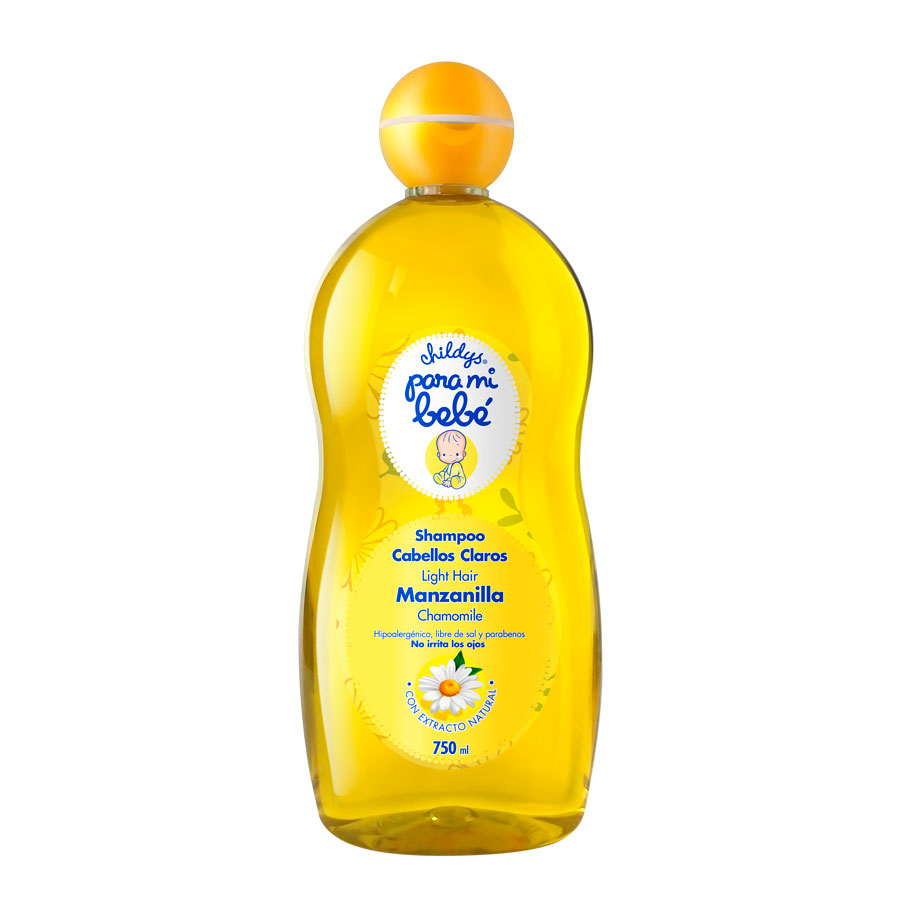 Imagen de  Shampoo CHILDYS PARA MI BEBE Cabellos Claros Manzanilla 104078 750 ml