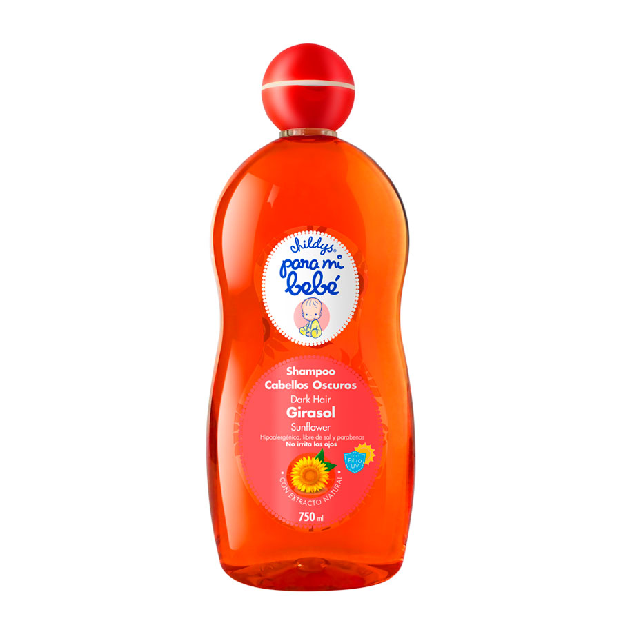 Imagen de Shampoo childys para mi bebe cabello oscuro girasol 750 ml