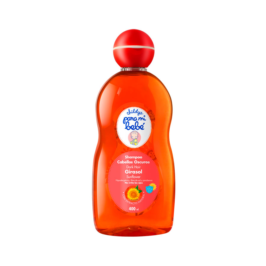 Imagen de Shampoo childys para mi bebe cabello oscuro girasol 400 ml