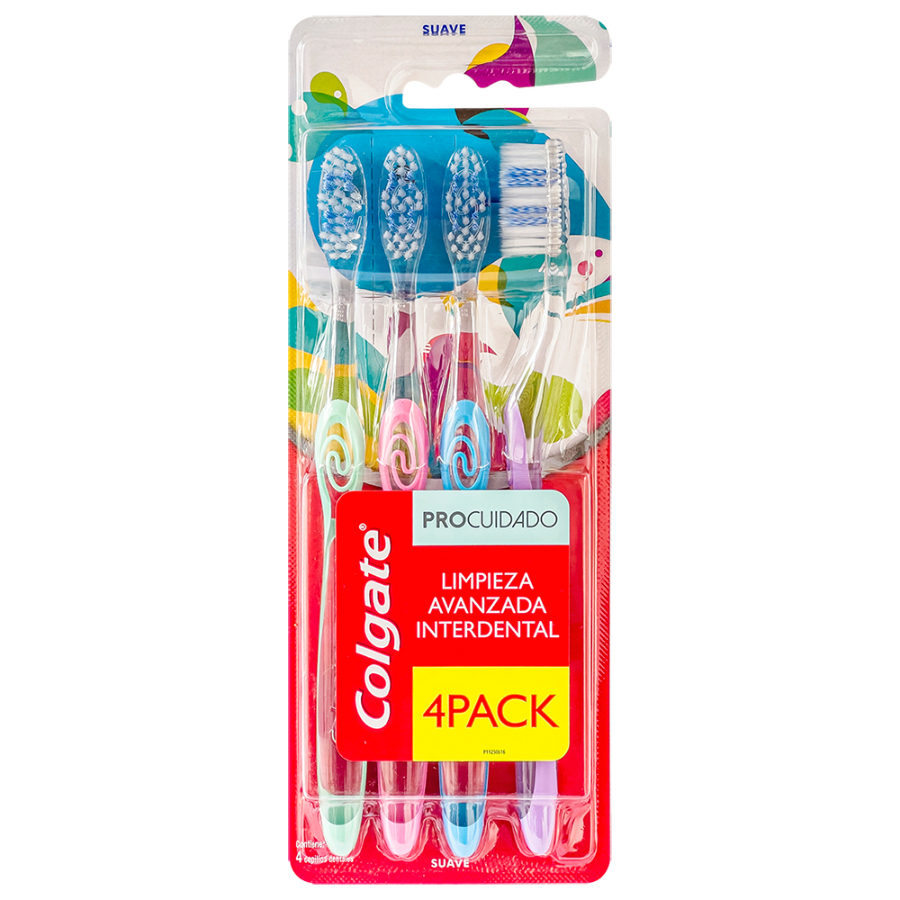 Imagen de  Cepillo Dental COLGATE Pro Cuidado Suave 104100 4 unidades