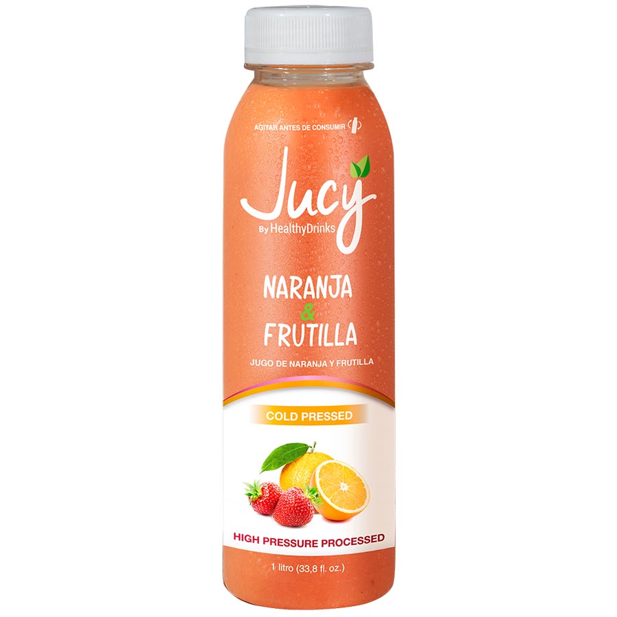 Imagen de  Jugo JUCY BY HEALTHYDRINKS Naranja 104107 370 ml