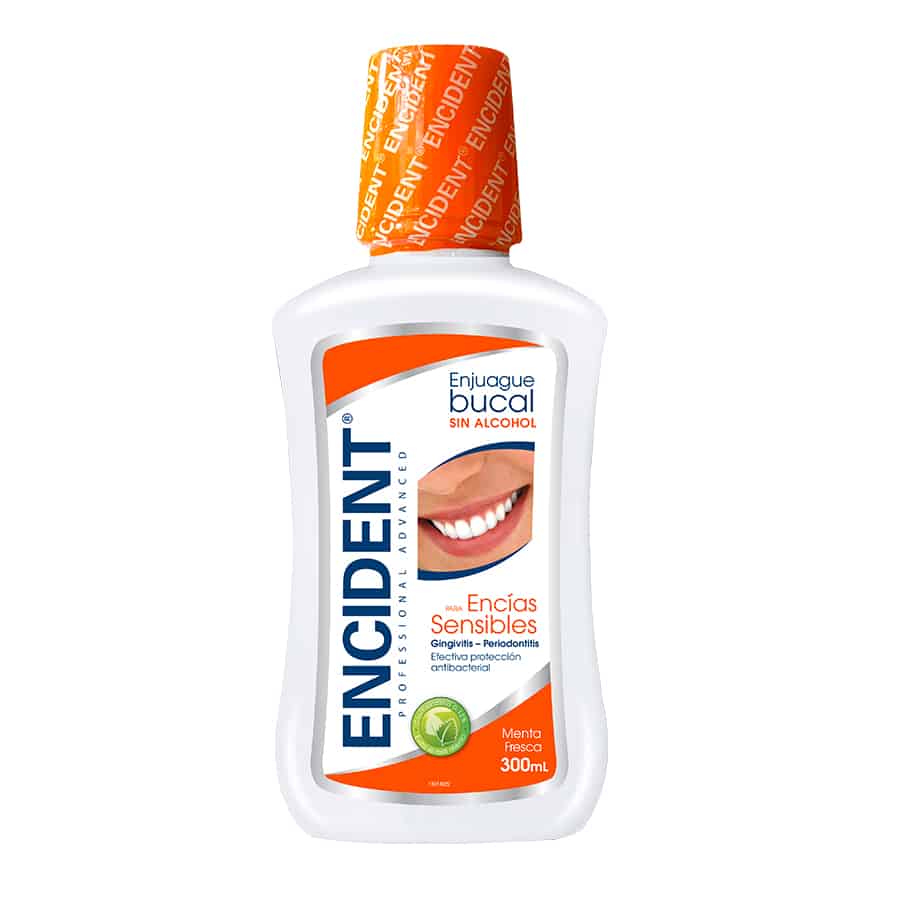 Imagen de Enjuague dental encident menta 300 ml