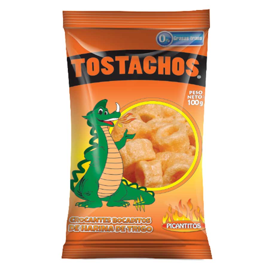 Imagen de  Chifle TOSTACHOS Picantes Picante 10447 100 g