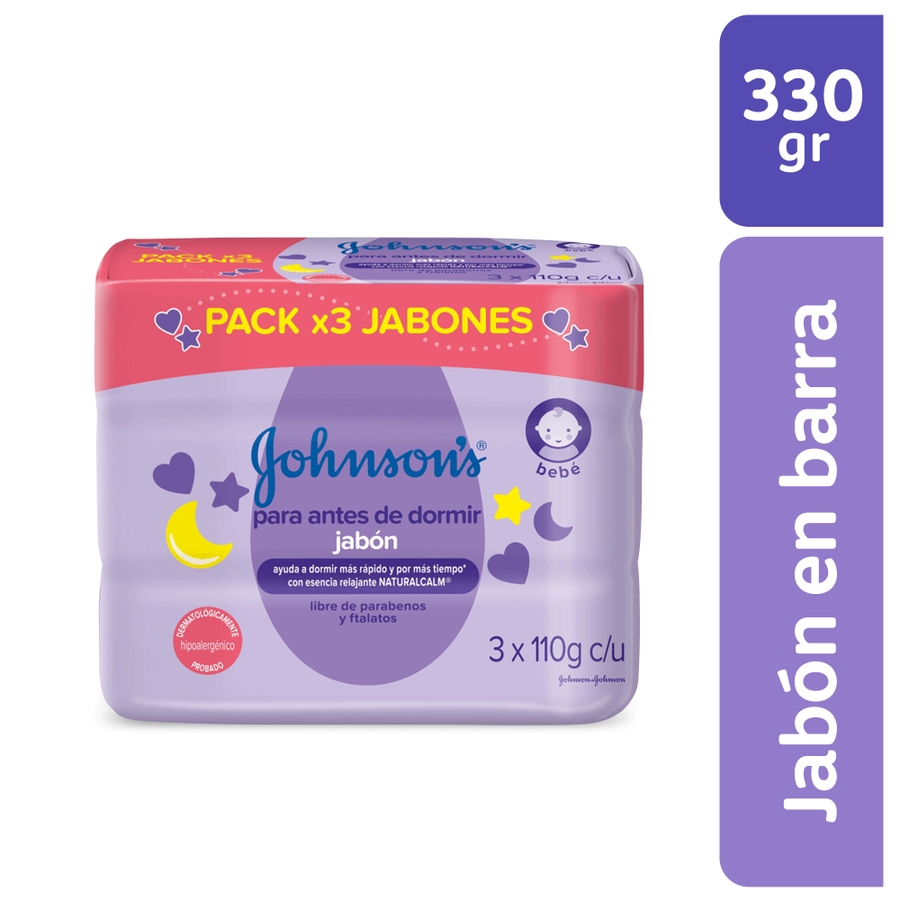 Imagen de  Jabón JOHNSON&JOHNSON Baby Antes de Dormir 104524 330 gr