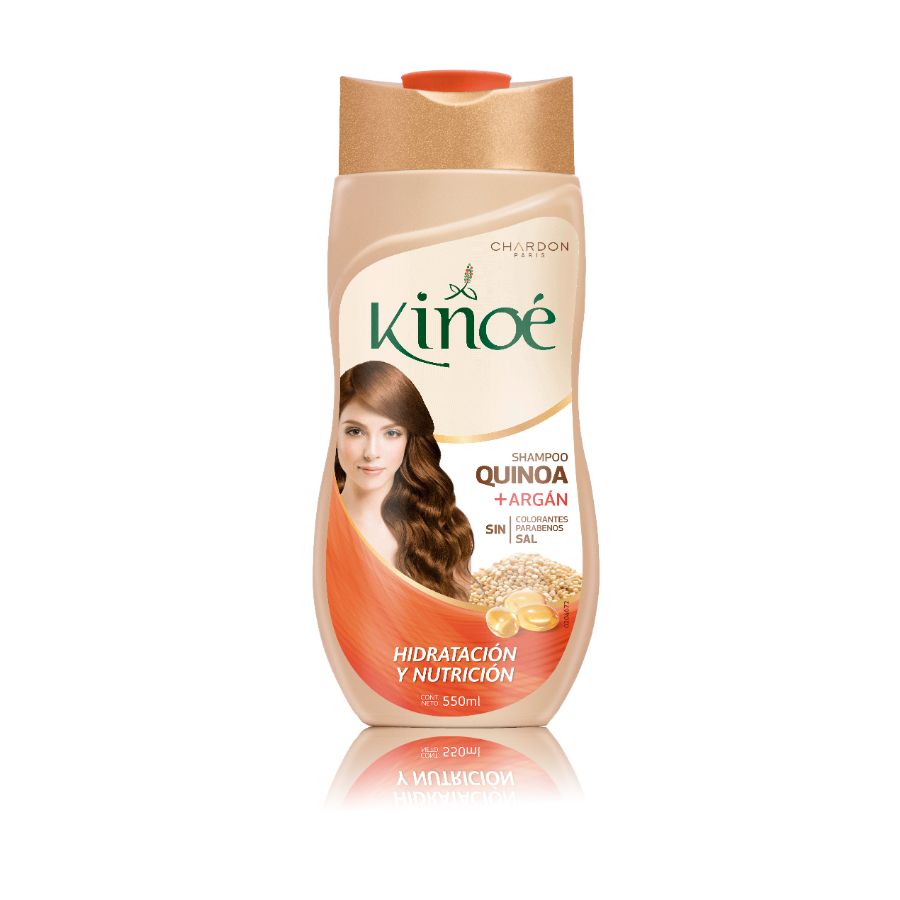Imagen de Shampoo kinoe argán hidratante 550 ml