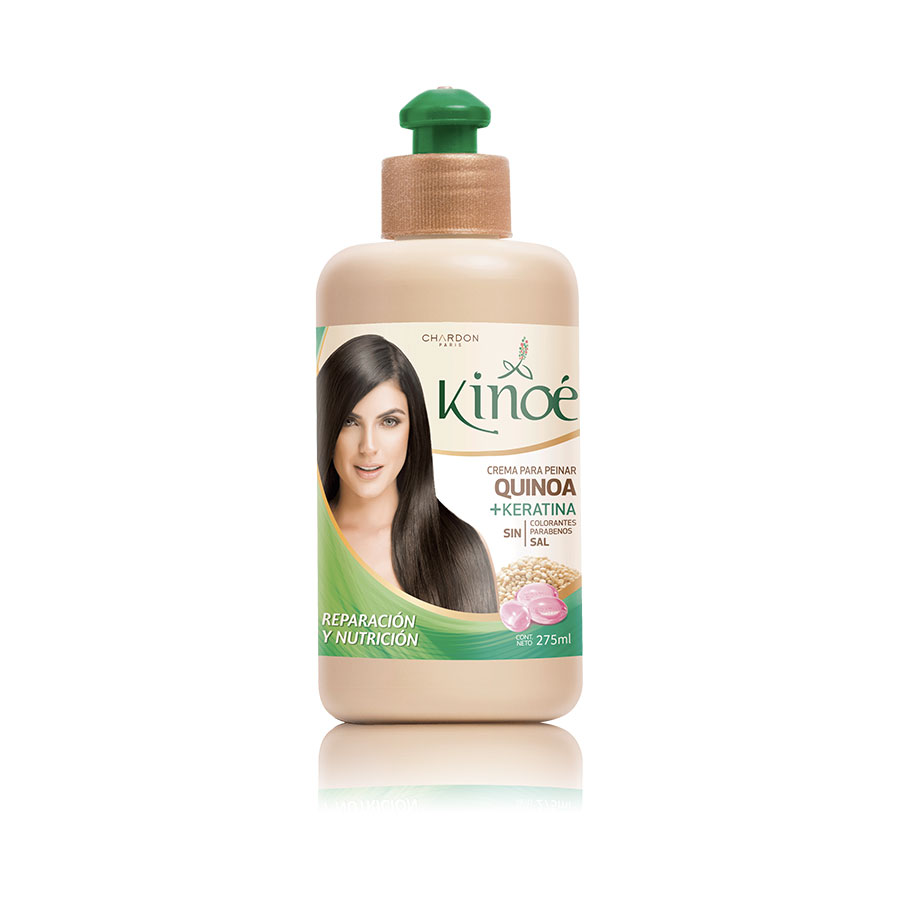 Imagen de Crema para peinar kinoe keratina reparadora 275 ml