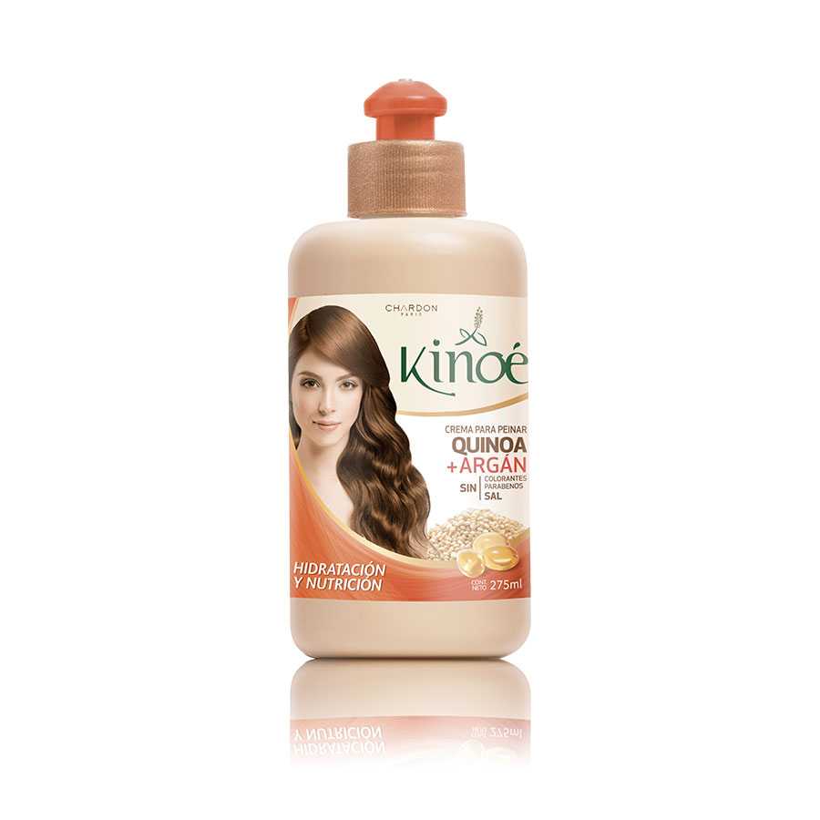 Imagen de Crema para peinar kinoe argán hidratante 275 ml