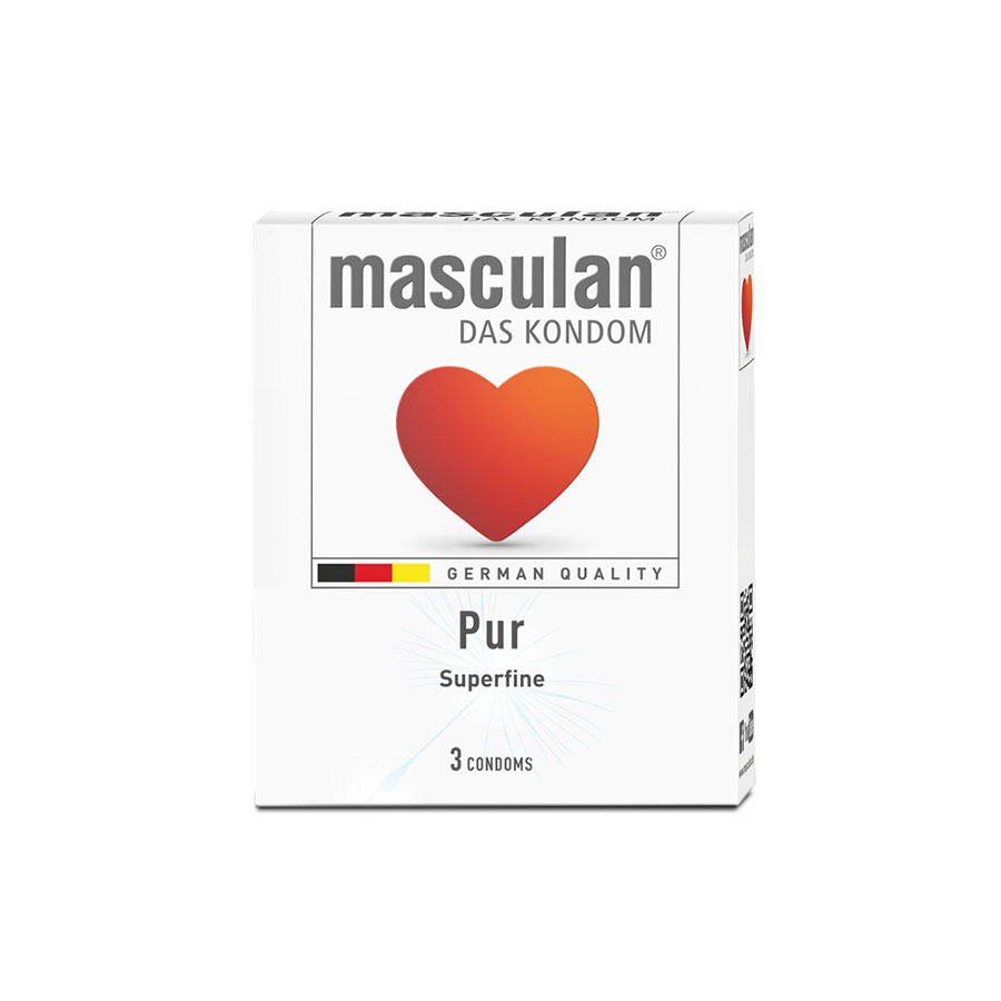 Imagen de Preservativo masculan pure superfine 3 unidades