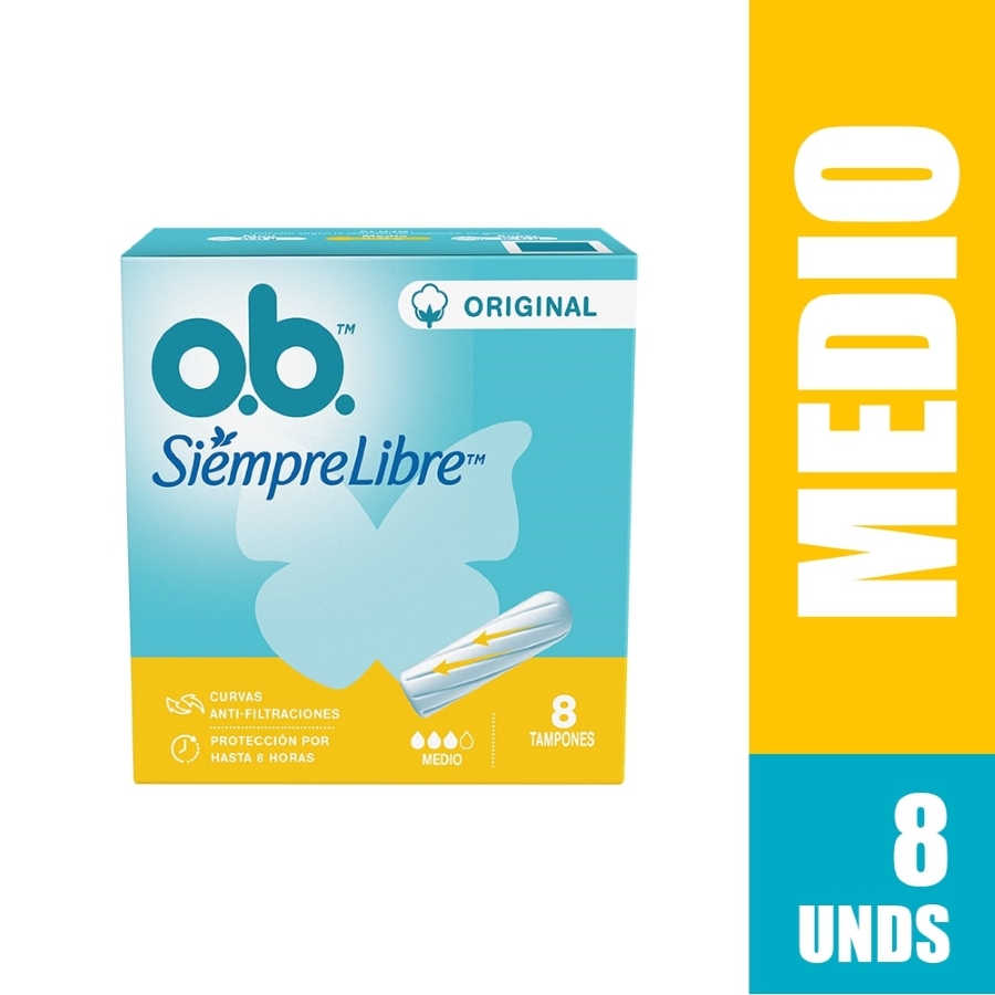 Imagen de Tampón ob medio original 8 u