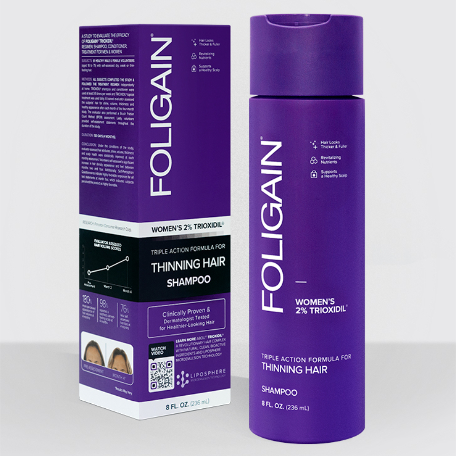 Imagen de Shampoo foligain women 2% trioxidil 236ml