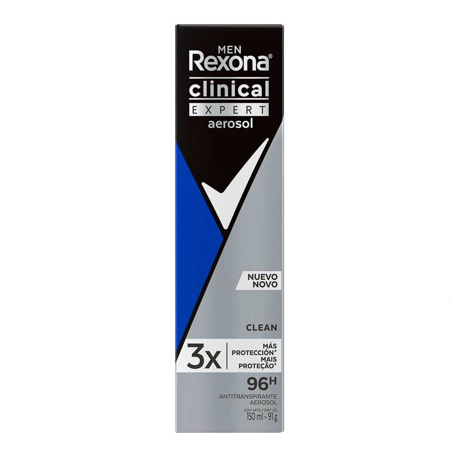 Imagen de Desodorante rexona clinical expert hombre aerosol 150 ml