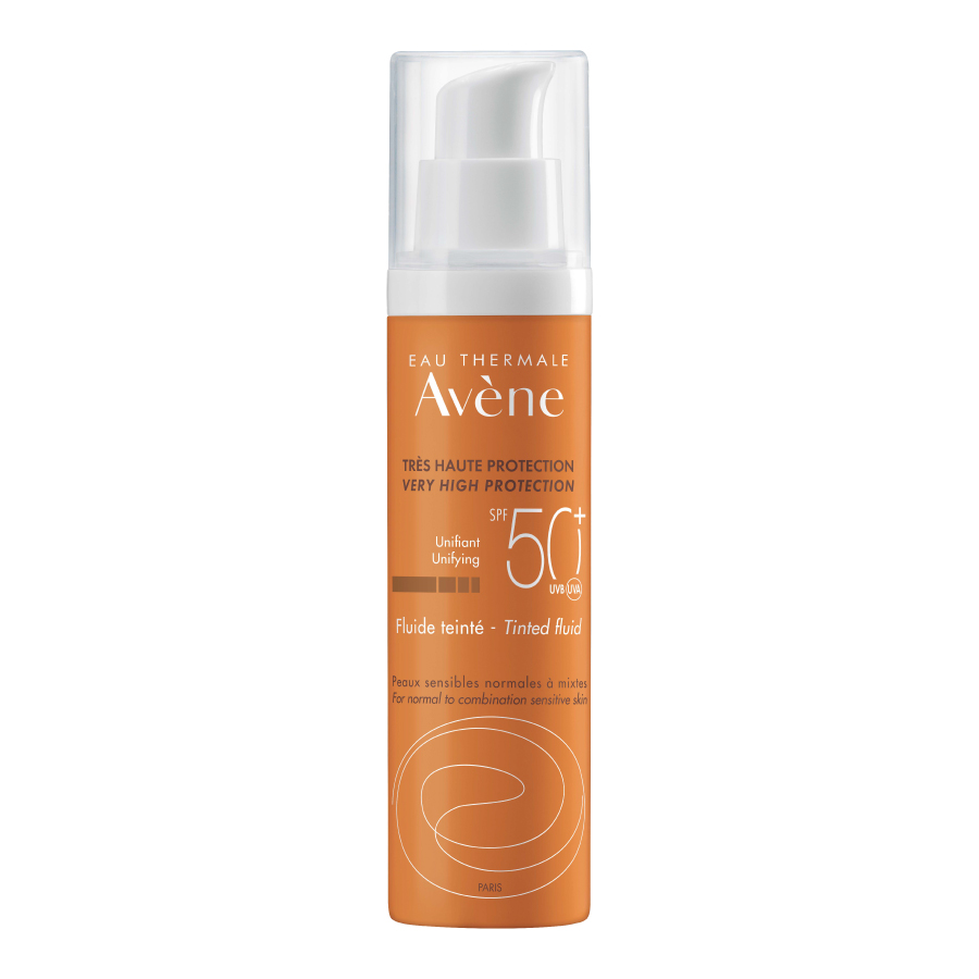 Imagen de Bloqueador Avene Fluido Solar Sin Color Fps 50 50 ml