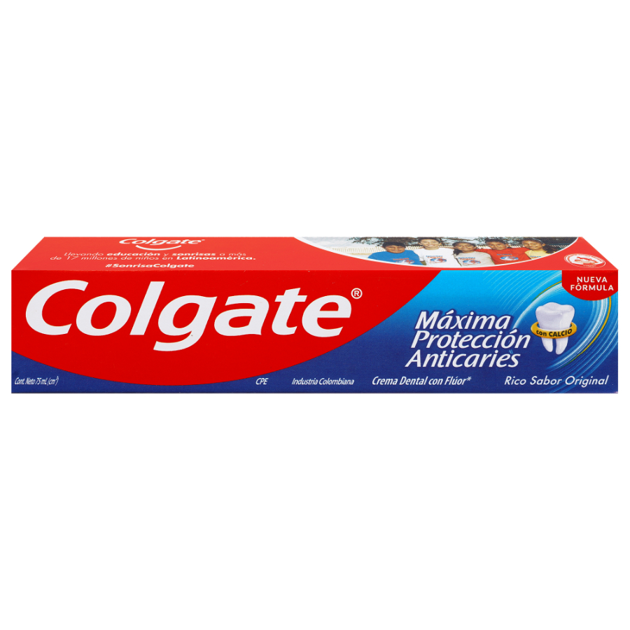 Imagen de Pasta dental colgate máxima protección anticaries 75 ml