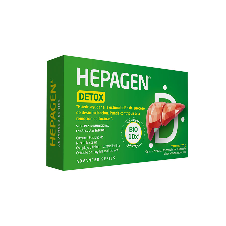 Imagen de Hepagen detox cápsulas x 30