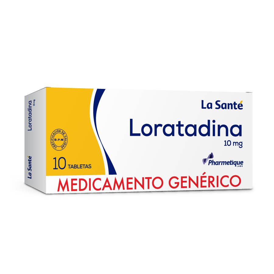 Imagen para  LORATADINA 10 mg x 10 Tableta                                                                                                   de Pharmacys