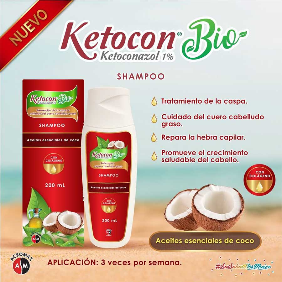 Imagen de  Shampoo KETOCON Bio 200 ml