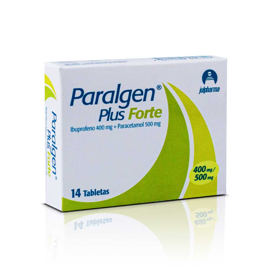 Imagen para PARALGEN PLUS 400/500mg DYVENPRO x 14 Tabletas                                                                                   de Pharmacys