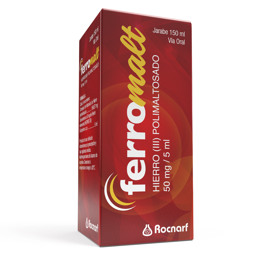 Imagen de Ferromalt 100mg rocnarf  antianémicos
