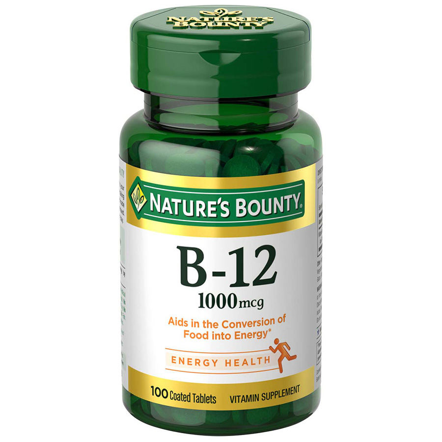 Imagen de Multivitaminico natures bounty vitamina b12 500 mcg tableta x 100