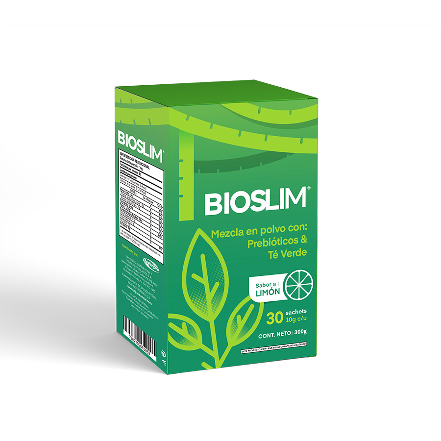Imagen de Bioslim té verde + prebióticos limón 300gr