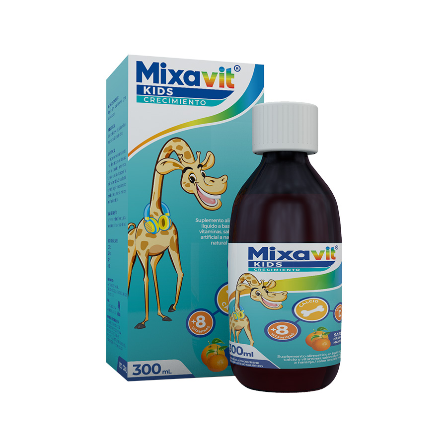 Imagen de  Multivitaminico MIXAVIT KIDS CRECIMIENTO Jarabe 300ml