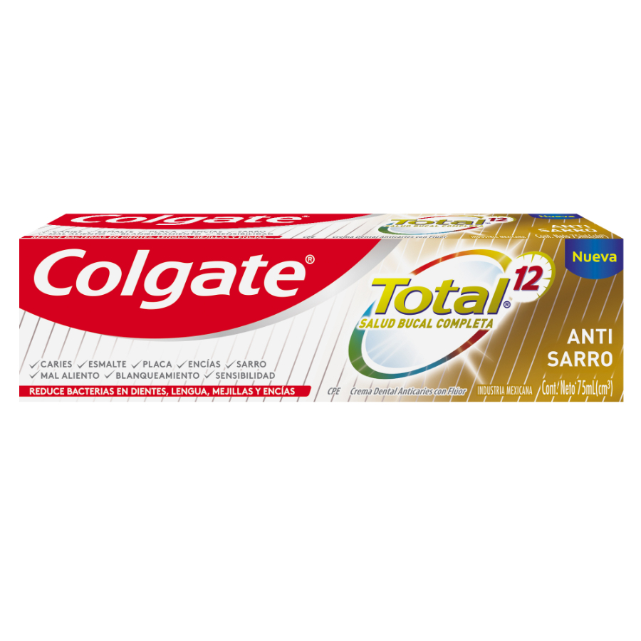 Imagen de  Pasta Dental COLGATE Total-12 Anti-sarro 75ml