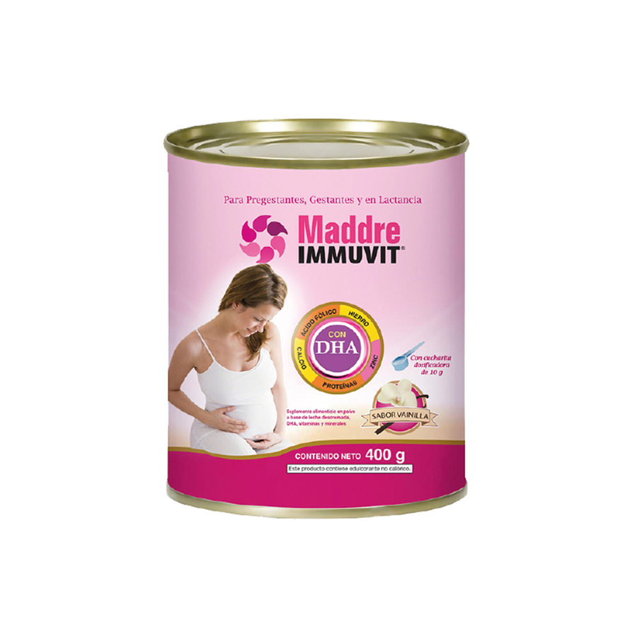 Imagen de Immuvit dha madre vainilla polvo 400gr