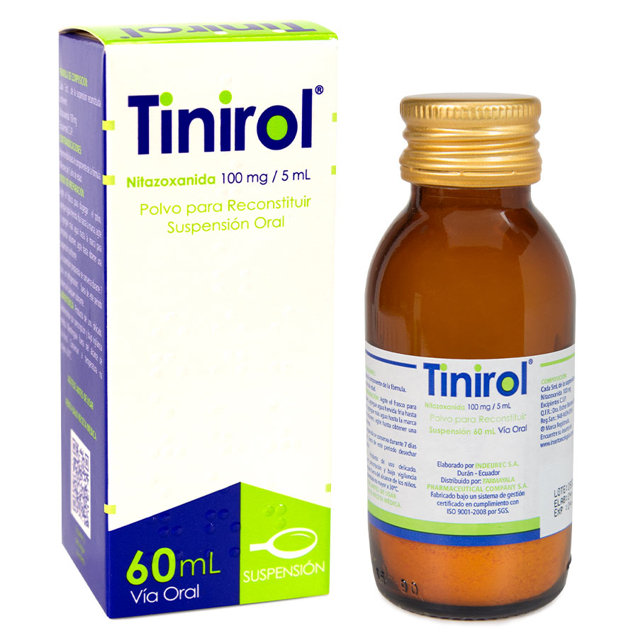 Tinirol 100mg 5ml Farmayala Suspension Oral