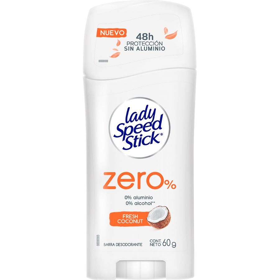 Imagen de Desodorante lady speed stick zero barra coco 60gr