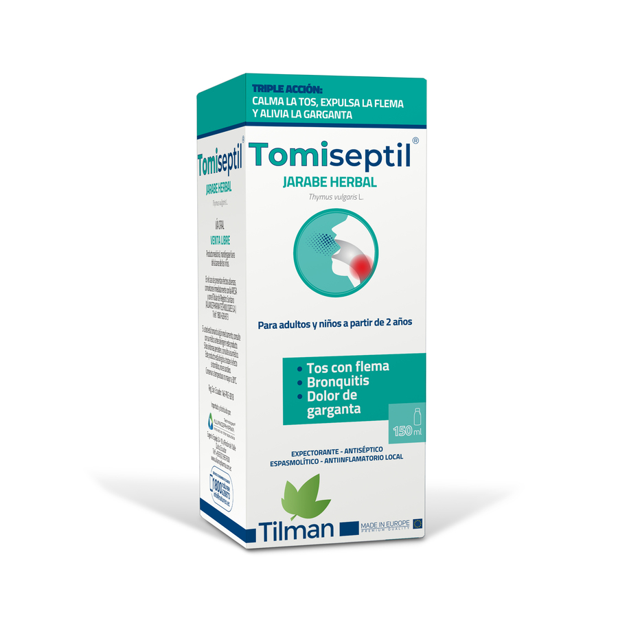 Imagen de Tomiseptil 750mg alliancepharma technologies jarabe
