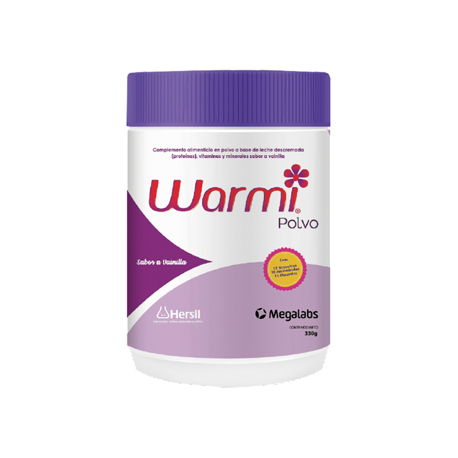 Imagen de Warmi polvo en polvo vainilla 330gr