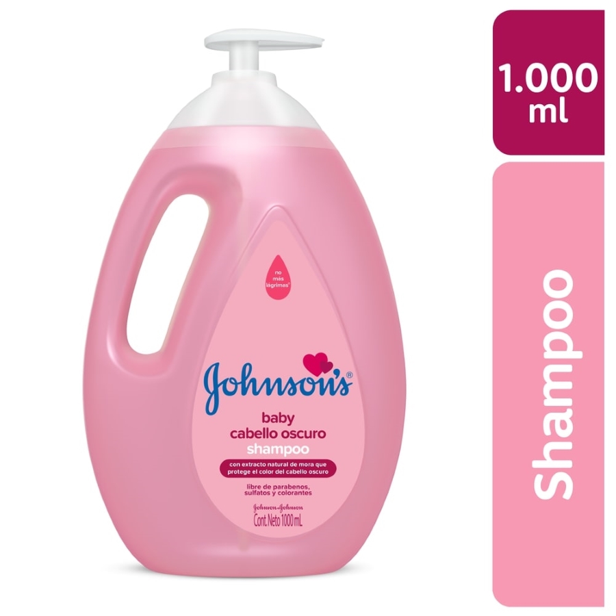 Imagen de Shampoo johnson's baby cabello oscuro 1000ml