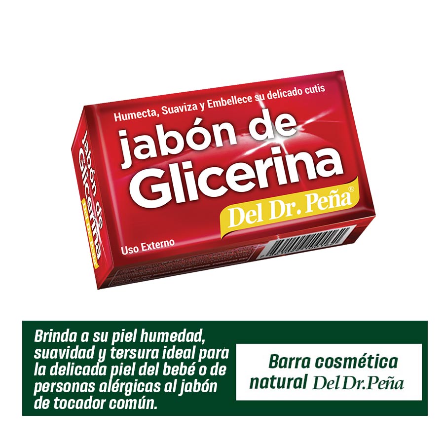 Imagen de  DR PEÑA JABON GLICERINA DR PEÑA BARRAx110GR 106472