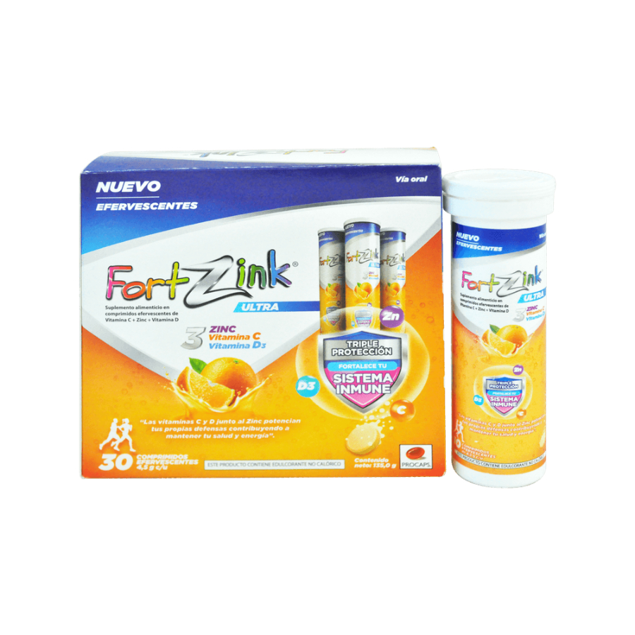 Imagen de  FORTZINK FORTZINK ULTRA TAB-EFERx4.5GRx10x3