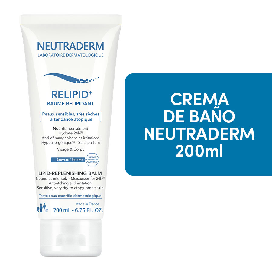 Imagen de Crema de baño neutraderm crema 200ml