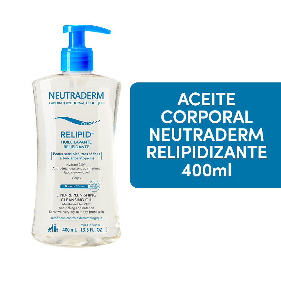 Imagen de Aceite corporal neutraderm relipidizante 400ml