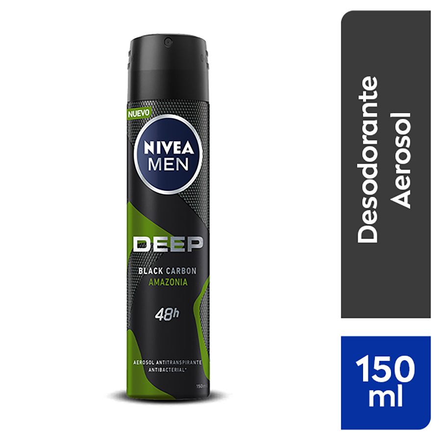 Imagen de Desodorante nivea men deep aerosol 150ml