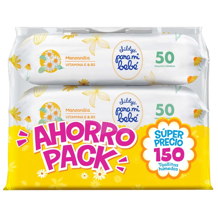 Imagen de Toallita húmeda childys para mi bebe 140un
