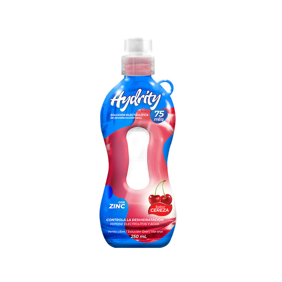 Imagen de Suero oral hydrity cereza 75meq suspensión 250ml