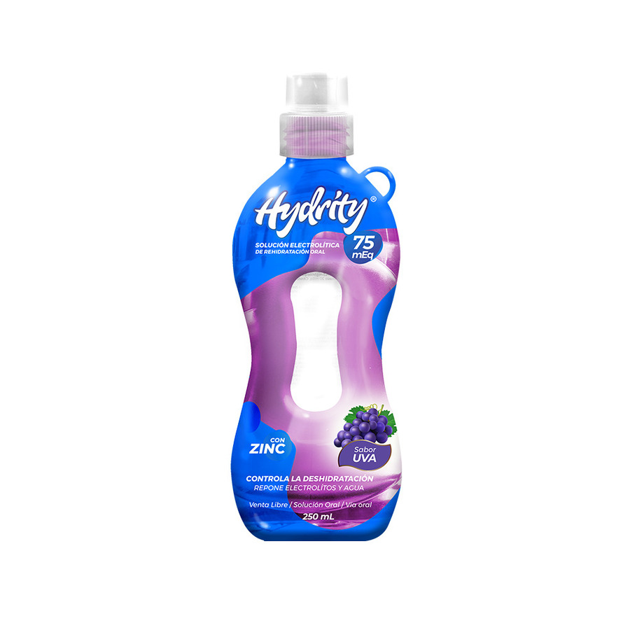 Imagen de  Solución HYDRITY Uva 75 mEq/L 250 ml