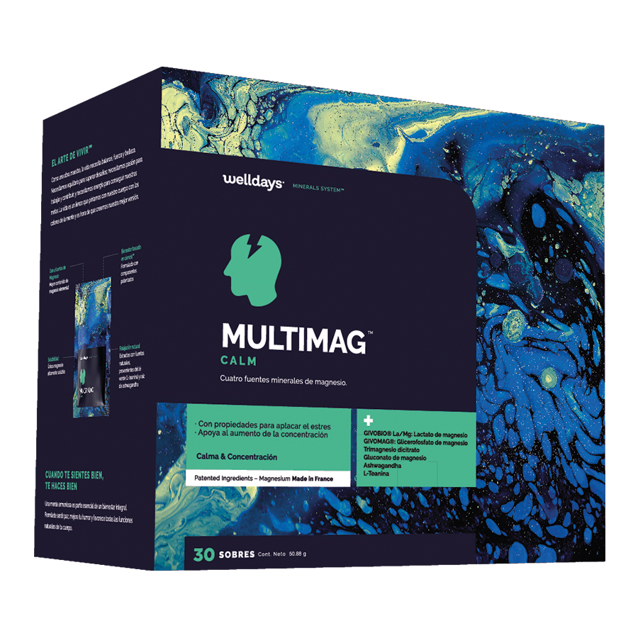Imagen de Multivitaminico multimag calm 1.696gr sobres x 30