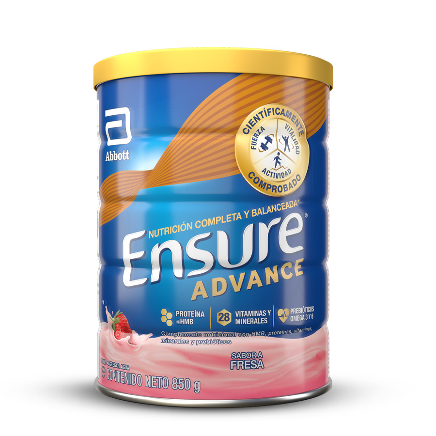 Imagen de Ensure advance polvo fresa 850gr