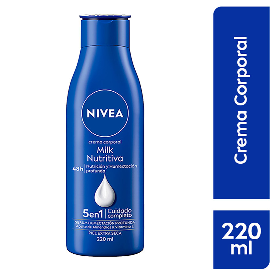 Imagen de Crema nivea body milk nu e-secx220m