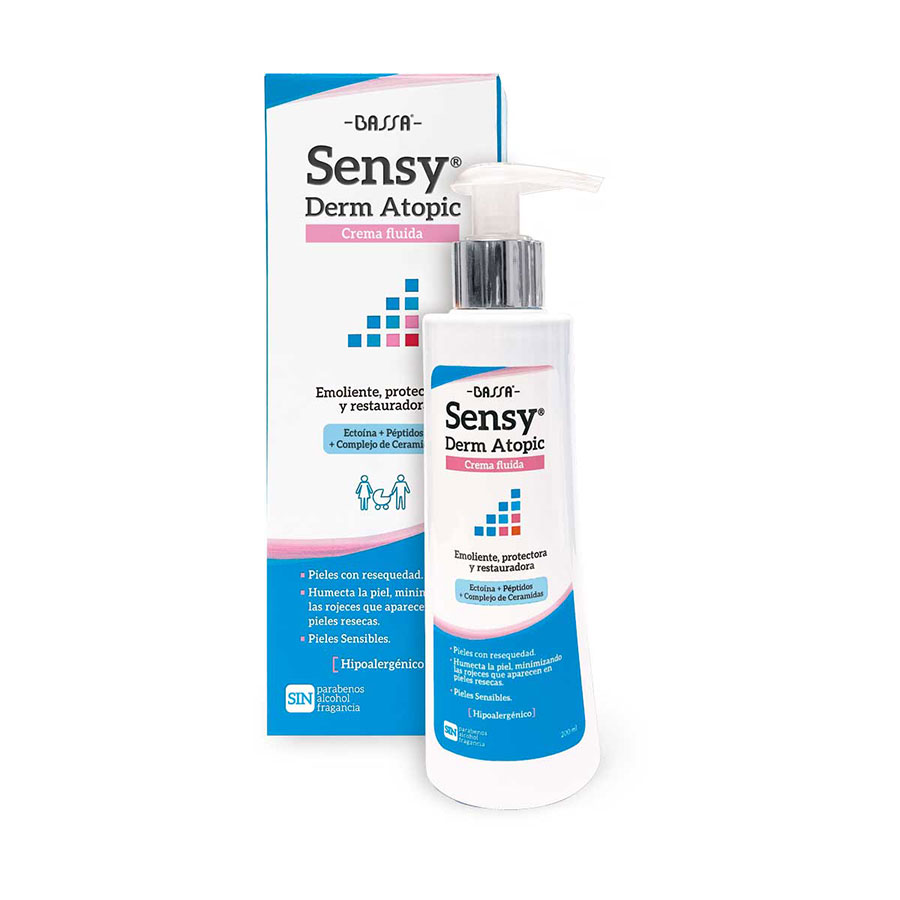 Imagen de  Protector de Piel BASSA Sensy Derm Atopic en Crema 107002 200ml