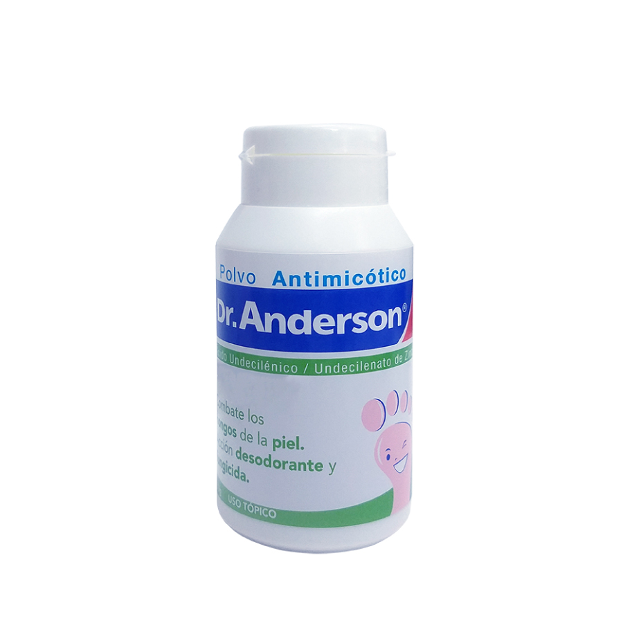 Imagen de Talco de pies dr anderson antimicótico en polvo 50gr