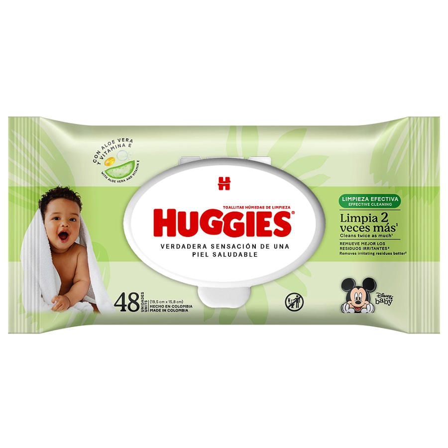 Imagen de  Toallita Húmeda HUGGIES Limp-efect 107117 x48