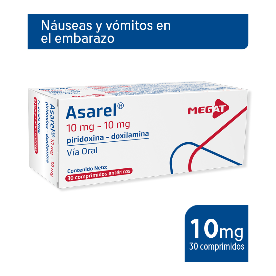 Imagen de Asarel 10/10mg leterago - megat-pharmaceutical