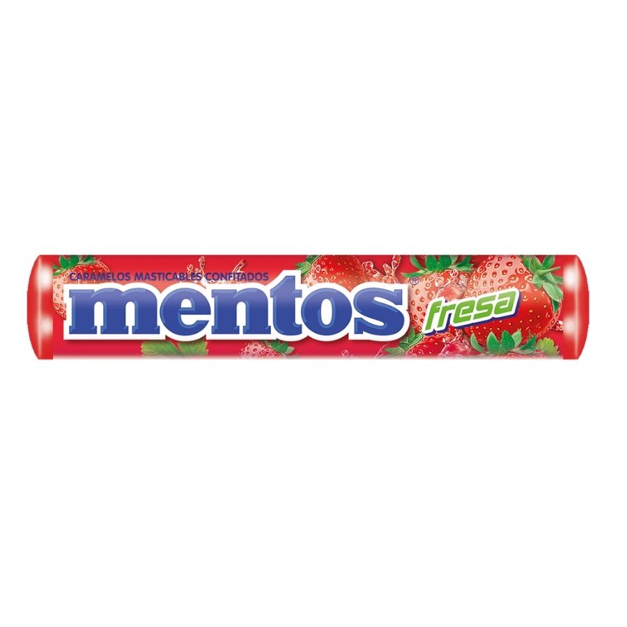 Imagen de Caramelo mentos fresa 14un